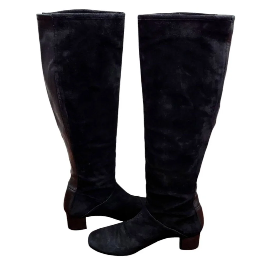 Stuart Weitzman Shrimpton - Black - Knee Boots Size 6.5 M